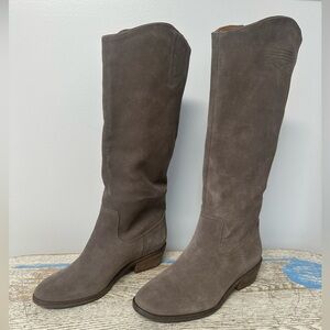 FRYE AND CO. Taupe Heeled Boots